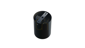 TUBE surface-mounted luminaire round black small 3