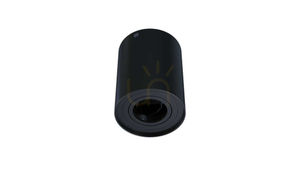 TUBE surface-mounted luminaire round black small 4