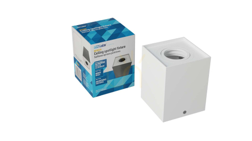 Check BERGEN surface-mounted luminaire square white