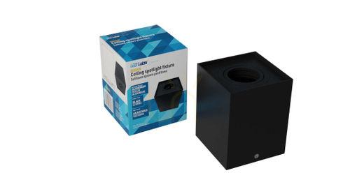 Check BERGEN surface-mounted luminaire square black