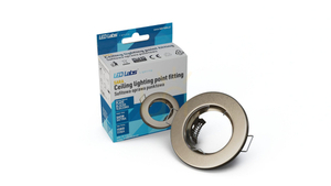 SARA round luminaire fixed chrome satin small 0