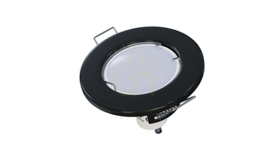 SARA fixed round luminaire black small 2