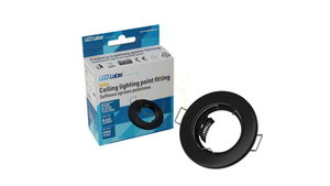 SARA fixed round luminaire black small 0