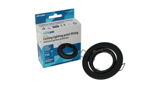 VEPA round movable luminaire black small 0