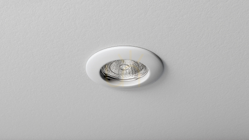 Check Lumines ROKA round fixed white die-cast recessed downlight 20-1110-01