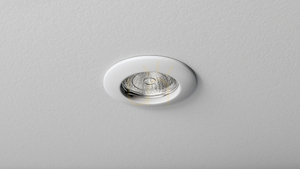 ROKA luminaire cast round fixed white small 2