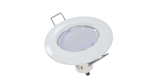 ROKA luminaire cast round fixed white small 3