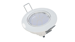 OPRA luminaire cast round movable white small 2