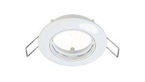 OPRA luminaire cast round movable white small 4
