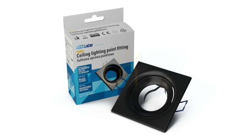 Check TORN luminaire cast square movable matt. black