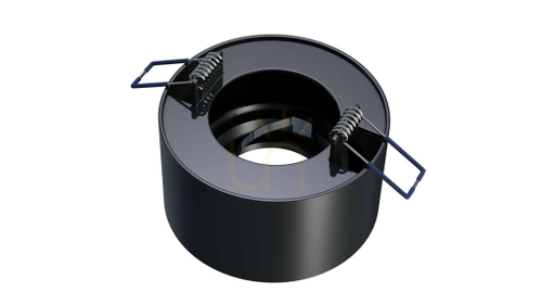 Check Lumines CLEO black adjustable recessed fitting Ø94 mm 20-1210-46