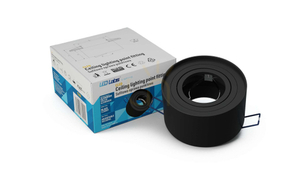CLEO round black luminaire small 0