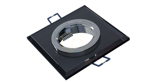 RIA glass KWADRAT luminaire Black small 1