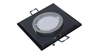 RIA glass KWADRAT luminaire Black small 3