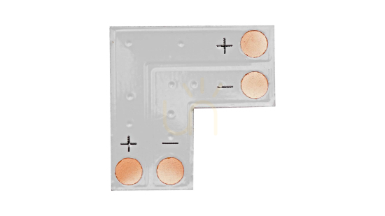 Check LED strip connector type L 8mm LED strip connector type L 8mm