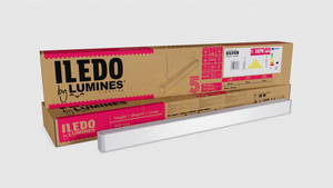 LUMINES Iledo luminaire white lacquer. 4000K 180cm 2 LUMINES Iledo luminaire white lacquer. 4000K 180cm small 2
