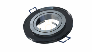 GIRO glass round luminaire Black small 3