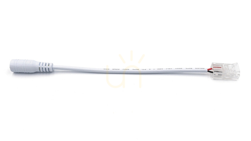 Check LED PRO D connector for single color LED strips 10mm - DC socket 2.1/5.5