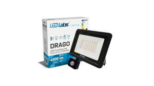DRAGO 50W NW IP44 SLIM PIR LED floodlight small 0