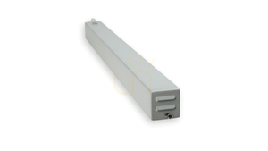 LUMINES ceiling canopy 550 × 40 × 40 mm, silver – set small 0