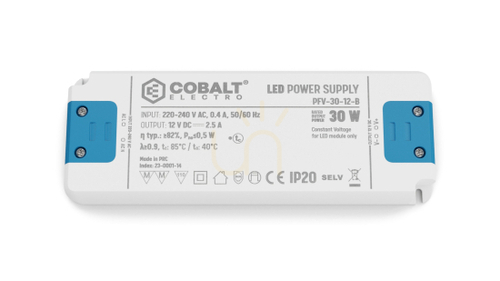 Check CobaltElectro PFV 12V 30W IP20 B LED Power Supply.