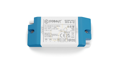 Check CobaltElectro PFV 12V 8W IP20 B LED Power Supply.