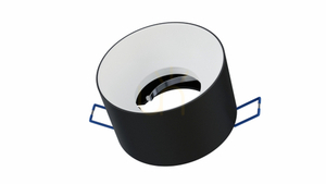 CASA luminaire cast round fixed black small 2