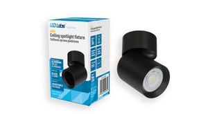 LUMI surface-mounted luminaire swivel black small 0