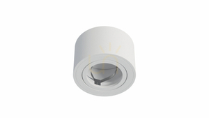 FIRA surface-mounted luminaire round white small 1