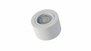 FIRA surface-mounted luminaire round white small 3