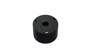 FIRA surface-mounted luminaire round black small 5