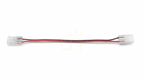 Check LED PRO C MINI connector for 8mm single color LED strips 2-sided with wire