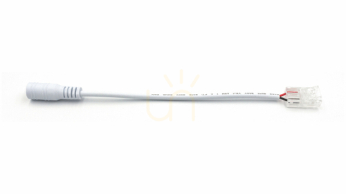 Check LED PRO D MINI connector for 8mm single color LED strips - DC 2.1/5.5 socket