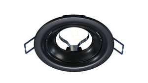 LUCA luminaire cast round moving matte black small 5