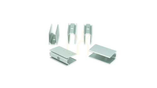 Check LUMINES 18-1300-66 mounting clip for Neon LED Flex 3Y 10x20 mm, plastic