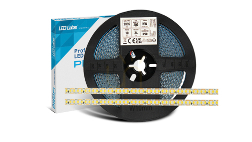 Check Tape PRO 3Y 24V 1000 LED 2835 SMD ONE LED CUT 10W 2700K, 5m