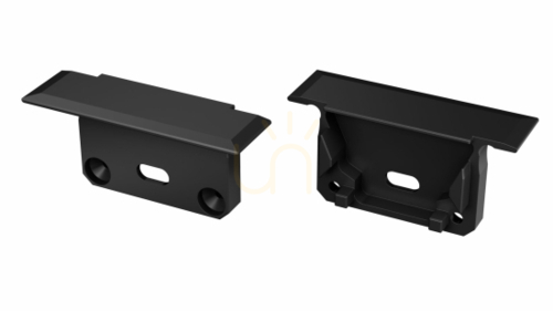 Check Black end cap with cable opening for LUMINES inSILEDA profile