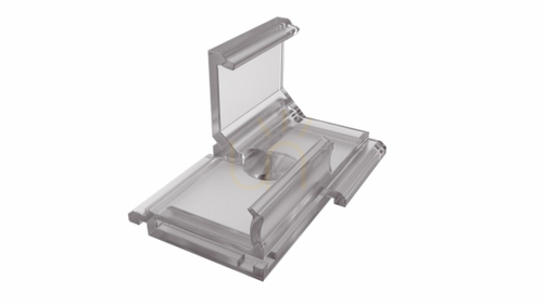 Check Angle bracket for LUMINES C profile transparent