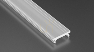 Lampshade for LED profile LUMINES SLIM v2 frosted 1 m small 0