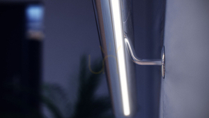Lampshade for LED profile LUMINES SLIM v2 frosted 2 m small 2