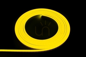 Neon Flex HR Eco / 12VDC / 12W / 110lm / 100x2835SMD / 570nm / bright yellow / 1 m / Bergman small 0