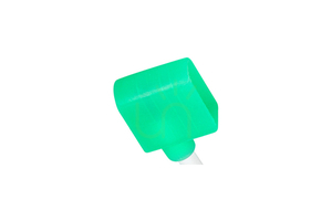 Cap for power connection for Neon Flex HXR One / bottom outlet / green / Bergmen small 0