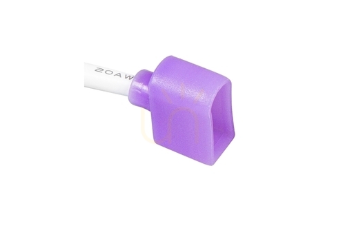 Check Cap for power connection for Neon Flex HXR One / bottom outlet / purple / Bergmen