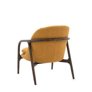 Armchair Gallery Direct Alegra Ochre Oak Mid-Century Style small 5