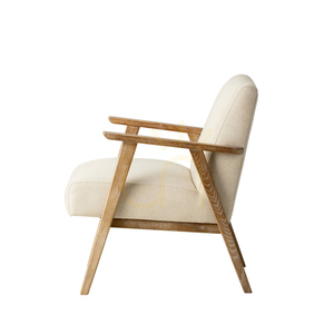 Gallery Direct Neyland Natural Linen and Wood Armchair 1 Gallery Direct Neyland Natural Linen and Wood Armchair small 1