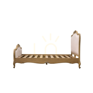 Gallery Direct Chic Weathered Linen-Upholstered Bed, 180 × 200 cm small 4