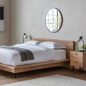 Bedstead Gallery Direct Okayama Oak Double Japandi Bed 4'6 5059413421181 small 1