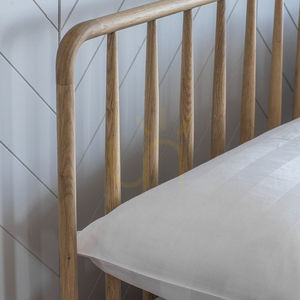Bed Gallery Direct Wycombe 5ft Oak Spindle Bed 5055999238700 2 Bed Gallery Direct Wycombe 5ft Oak Spindle Bed 5055999238700 small 2