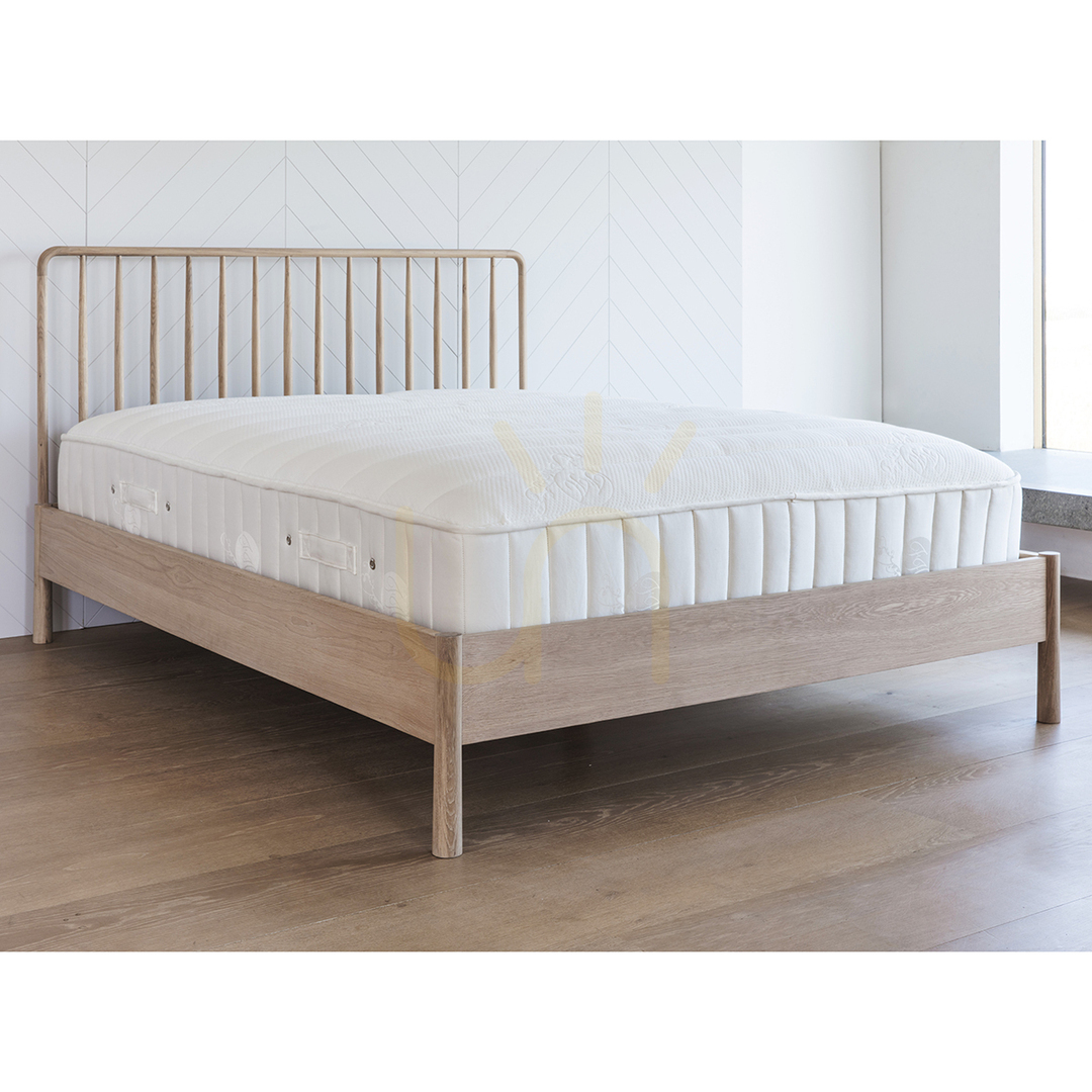 Show Bed Gallery Direct Wycombe 5ft Oak Spindle Bed 5055999238700 Bed Gallery Direct Wycombe 5ft Oak Spindle Bed 5055999238700