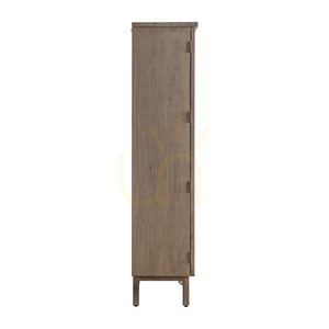 Wardrobe Gallery Direct Kyoto 2 Door Natural Rattan Cane Mindi 107x37x160 cm small 4